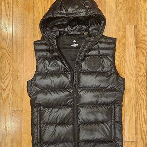 Adidas / Manchester United Down Hooded Vest " Rare "
